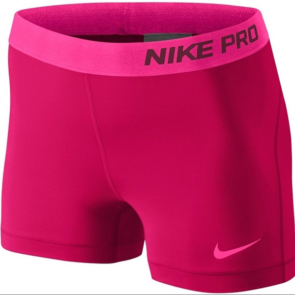 womens nike shorts red
